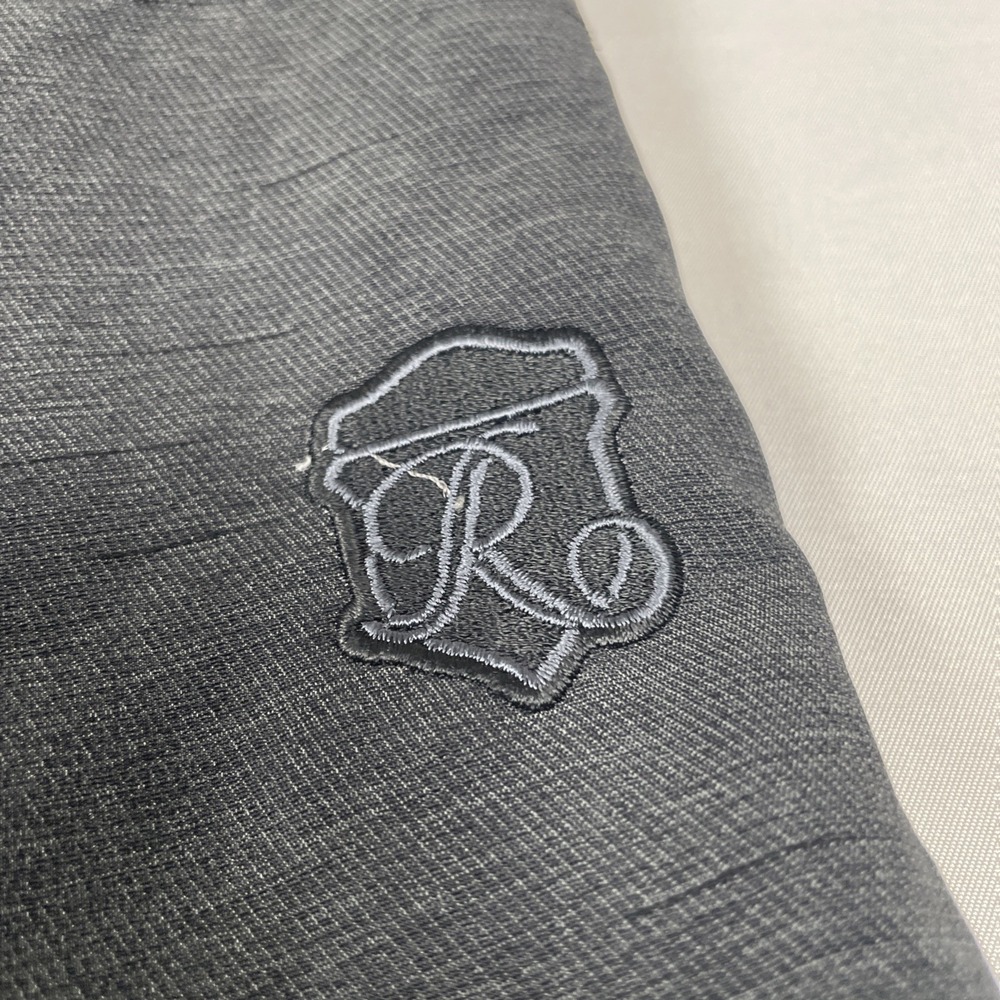 TravisMathew Mens Full Zip Hoodie Charcoal Gray Heathered Golf Jacket Small - Picture 6 of 10